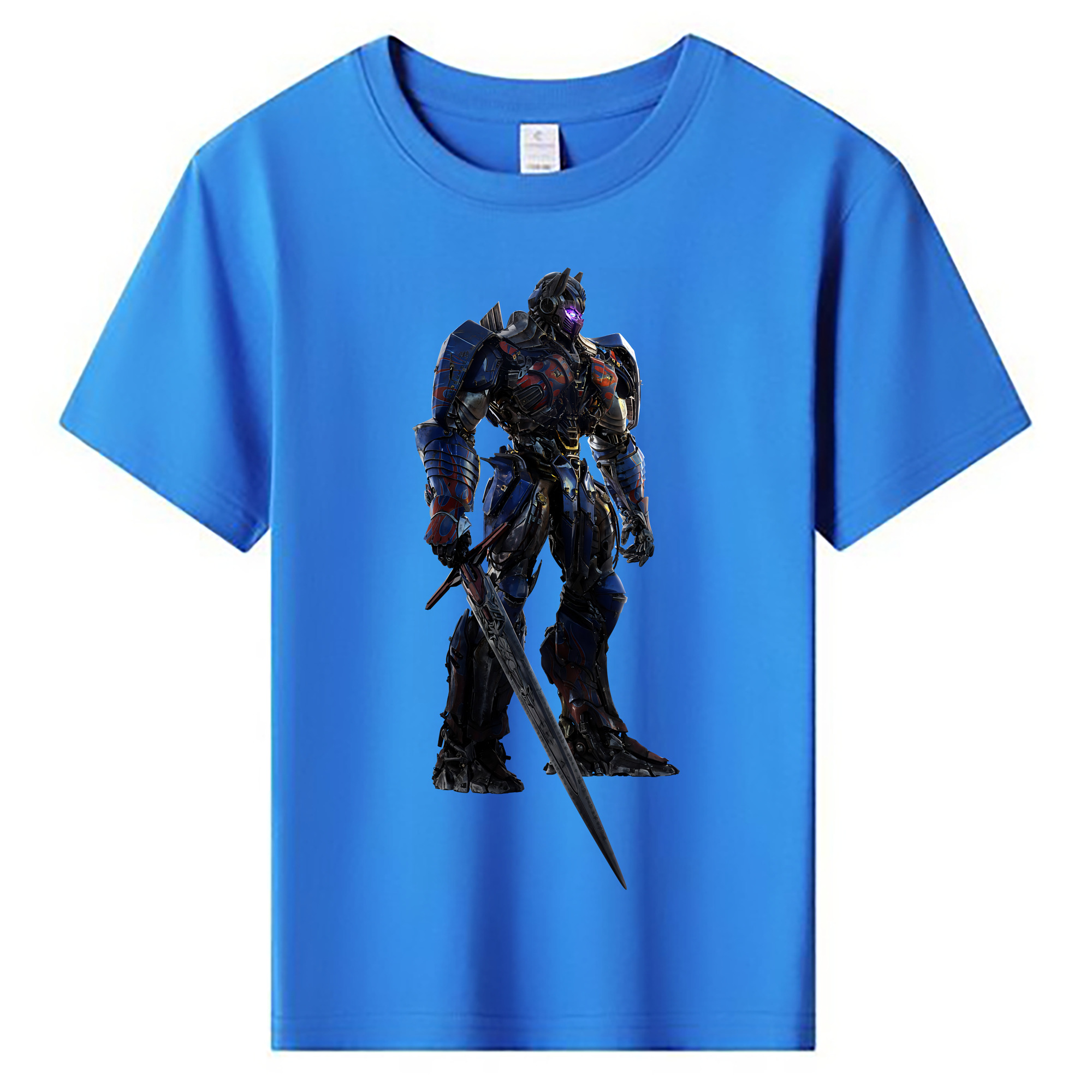 （画像用） Transformers トランスフォーマー 綿100％キッズTシャツ（フロントプリント）